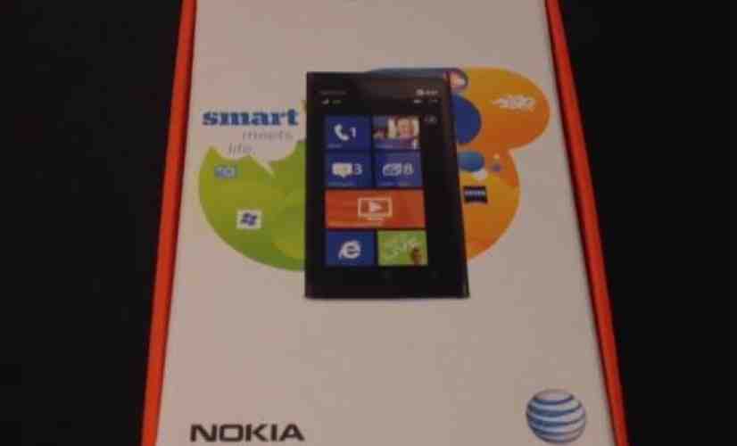 Early Nokia Lumia 900 unboxing shows off its packaging and the contents inside