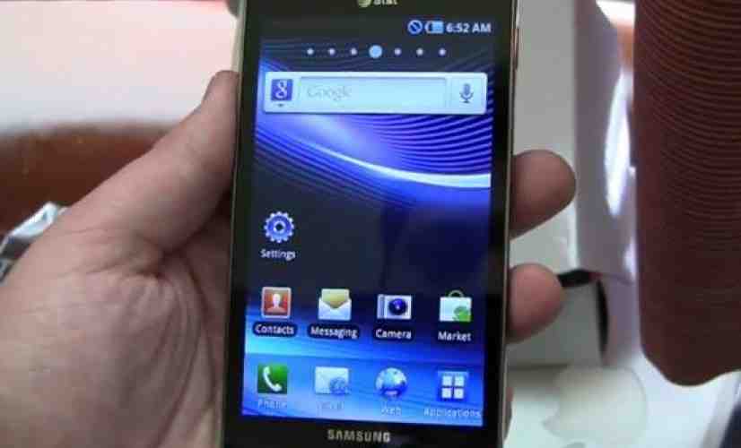 Samsung Infuse 4G Gingerbread update ready for download once again