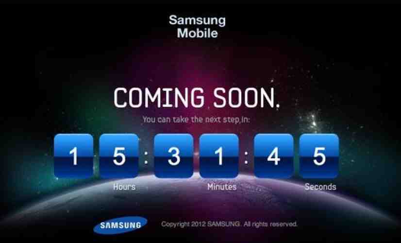 Samsung flips the switch on teaser site for its 