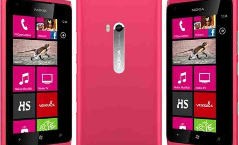 Nokia confirms magenta Lumia 900 is on the way