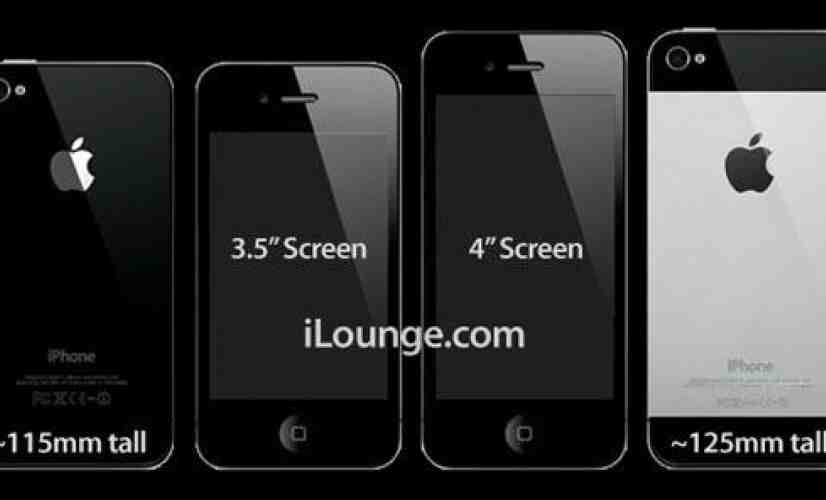 New iPhone rumored to feature taller 4-inch display and metal back panel