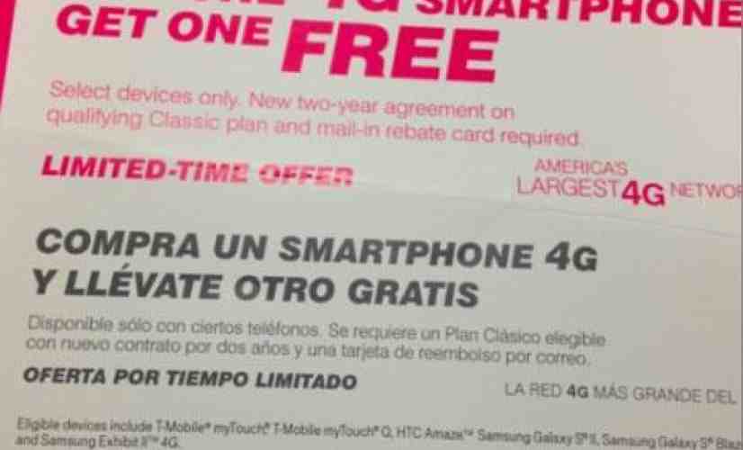 Leaked T-Mobile document teases new Magenta Deal Days buy one, get one promo