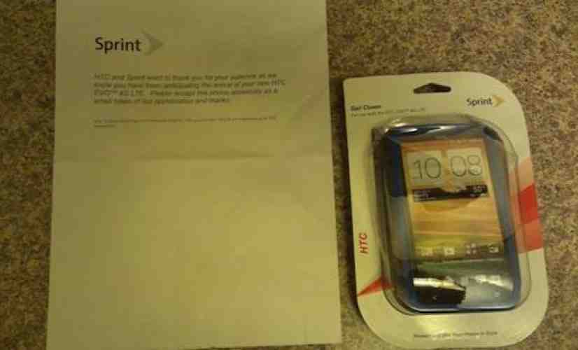 HTC EVO 4G LTE pre-order customers receiving free case for their patience