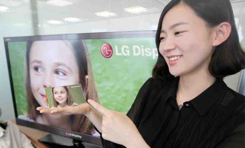 LG Display intros new 5-inch 1080p screen with 16:9 aspect ratio