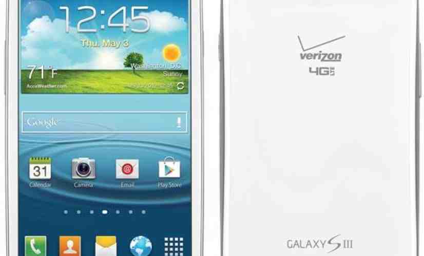 Verizon Samsung Galaxy S III pre-orders kick off June 6, pricing starts at $199.99