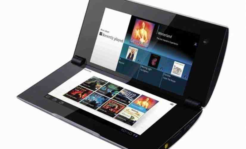 Sony Tablet P now being updated to Android 4.0.3