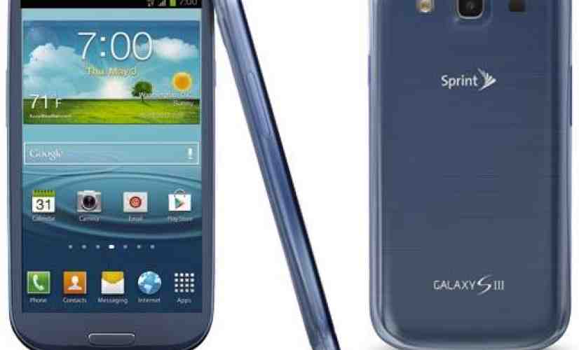 Sprint says Galaxy S III phone and web sales happening June 21, other channels coming next week