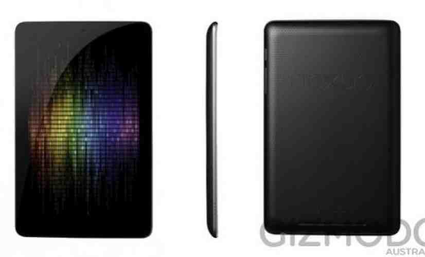 Purported Nexus 7 render and spec details leak out days before Google I/O