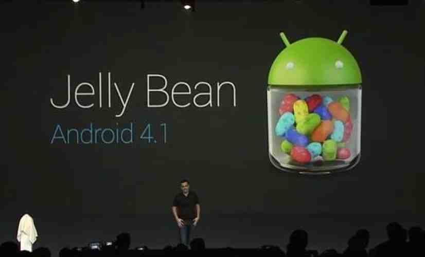 Android 4.1 Jelly Bean officially introduced at Google I/O