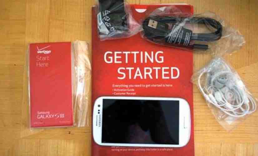 Verizon Samsung Galaxy S III pre-orders already being delivered to some customers