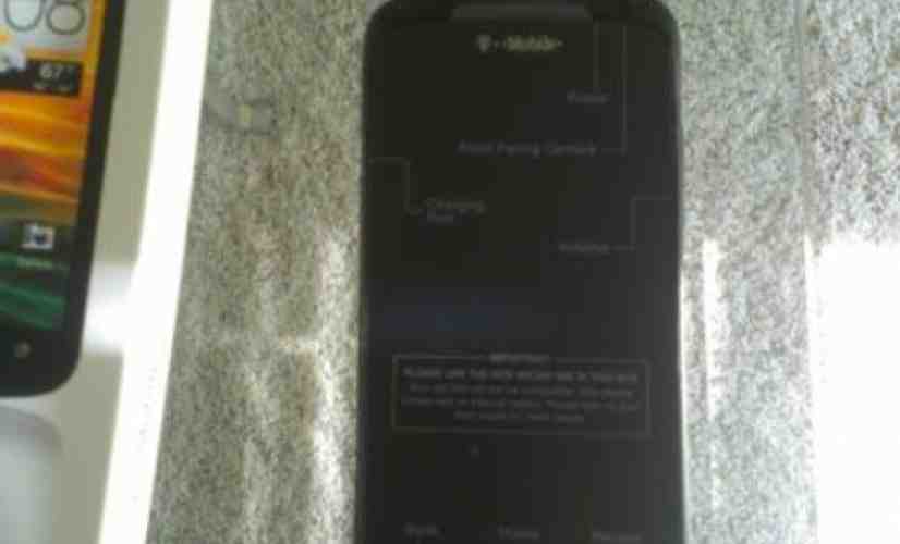 Black HTC One S with T-Mobile branding caught on camera