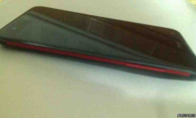 Unknown HTC Android handset with red accents appears in photos