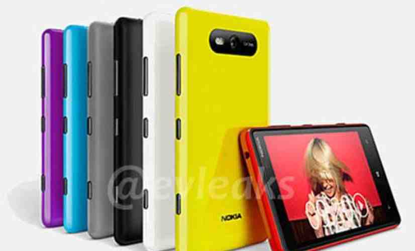 Nokia Lumia 820 spec list said to include 1.5GHz dual-core processor and wireless charging