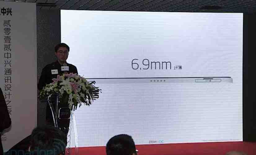 ZTE Grand S to feature 13-megapixel camera and measure in at 6.9mm thick