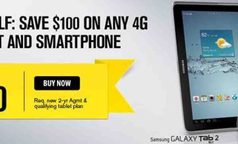 New Sprint promotion knocks $100 off the price of 4G LTE tablets with smartphone purchase