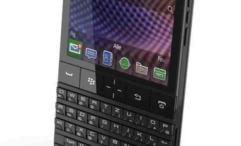 Black Porsche Design P'9981 BlackBerry to be available at Harrods on Jan. 2