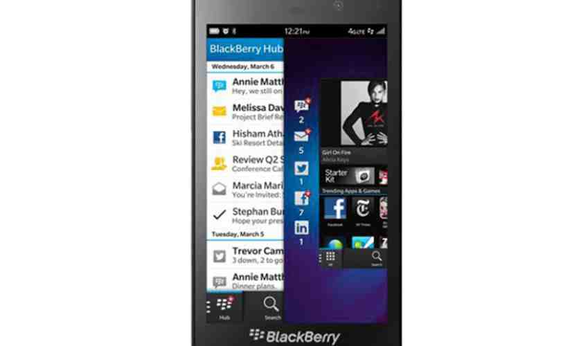 BlackBerry Z10 to Verizon Wireless