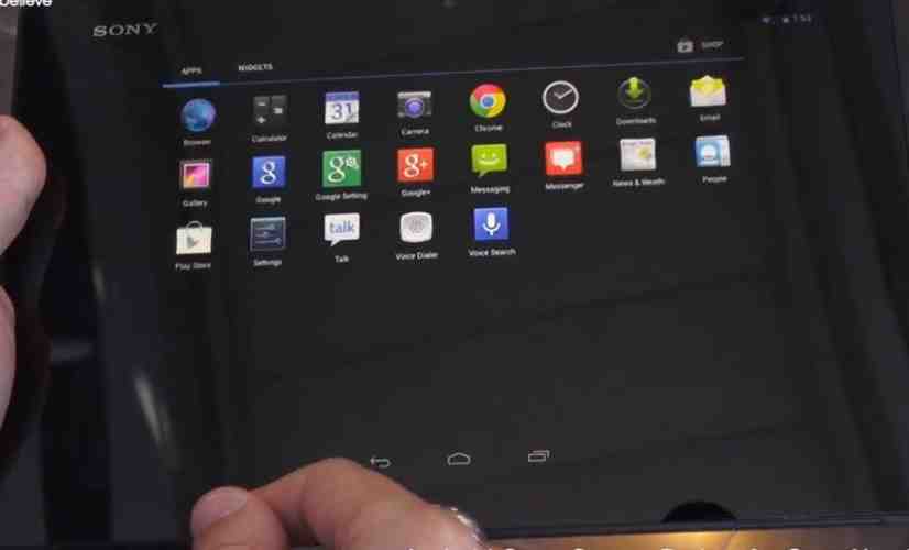 Sony Xperia Tablet Z added to AOSP for Xperia program