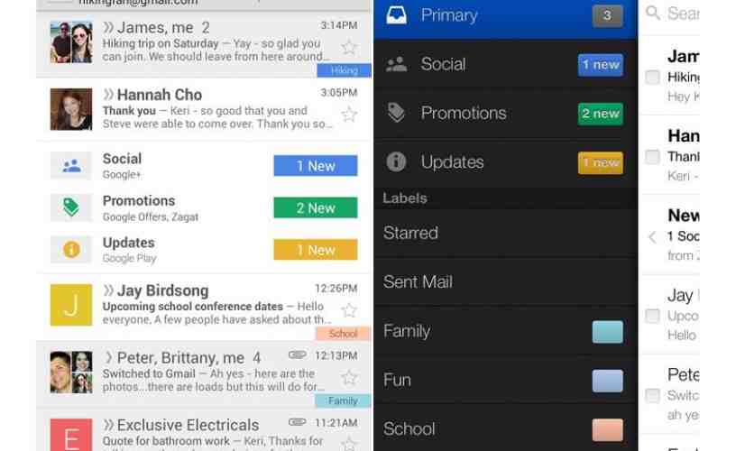 New Gmail inbox introduced by Google, rolling out to Android and iOS soon
