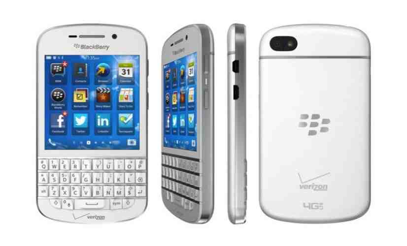 Verizon's BlackBerry Q10 available online today for $199.99, hitting stores on June 10