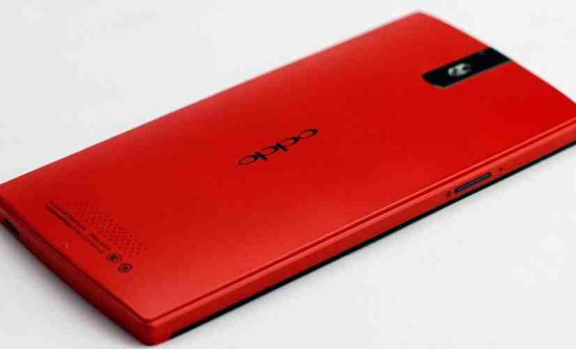 Red Oppo Find 5 shown off in photos, said to be limited edition model