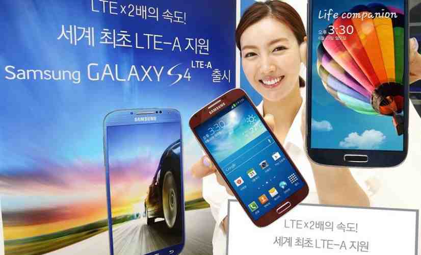 Samsung Galaxy S4 LTE-A official, launching in Korea this summer with Snapdragon 800 processor