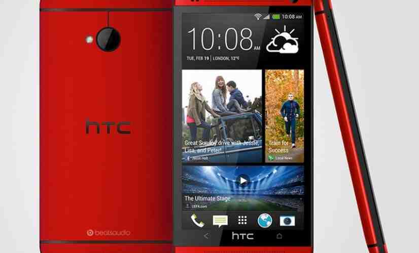Glamor Red HTC One makes its official debut