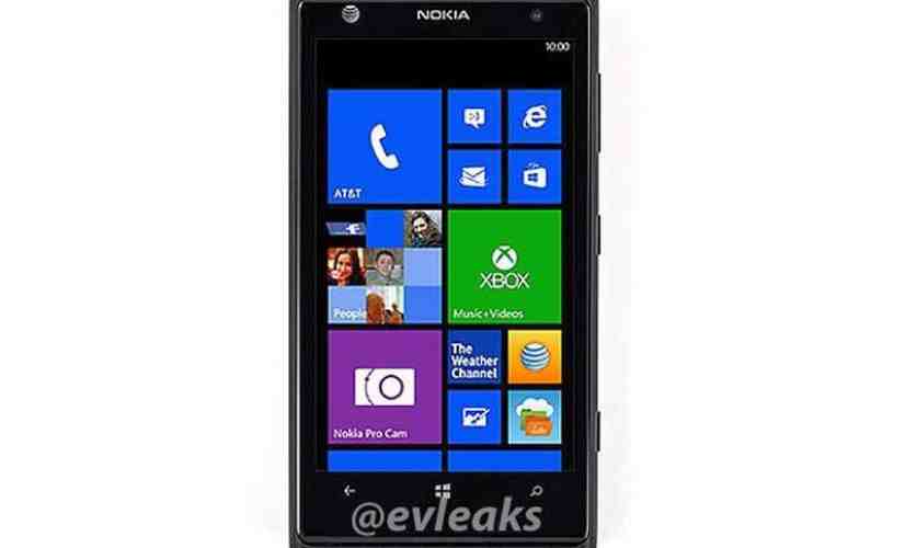 Nokia Lumia 1020 shows its face in leaked image, AT&T branding in tow