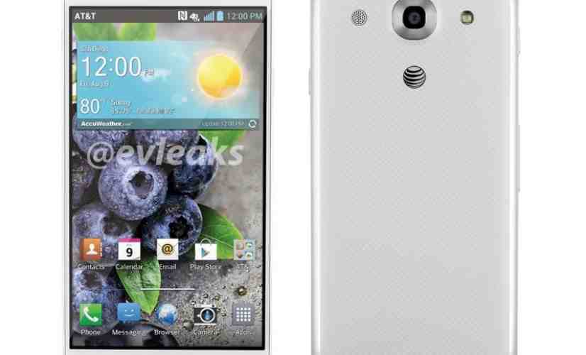 AT&T LG Optimus G Pro to be given white paint job, leaked image shows