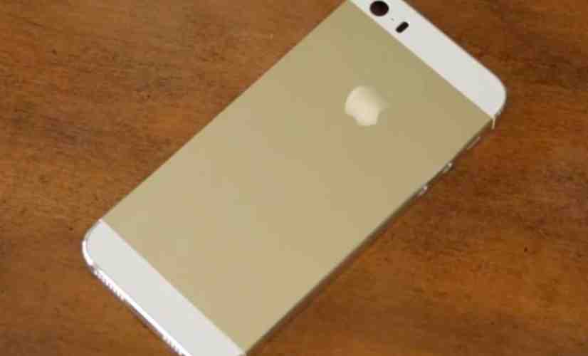 iPhone 5S leaks continue with videos that show gold and graphite shells