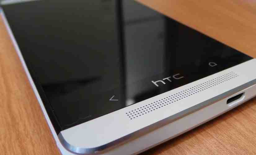 HTC One Max poses for some new leaked photos, square cutout below camera still present