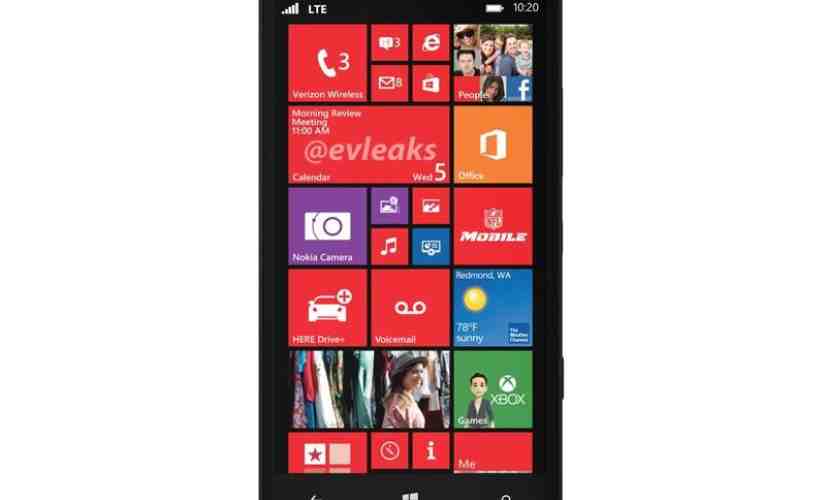 Nokia Lumia 929 for Verizon shows its face in leaked image