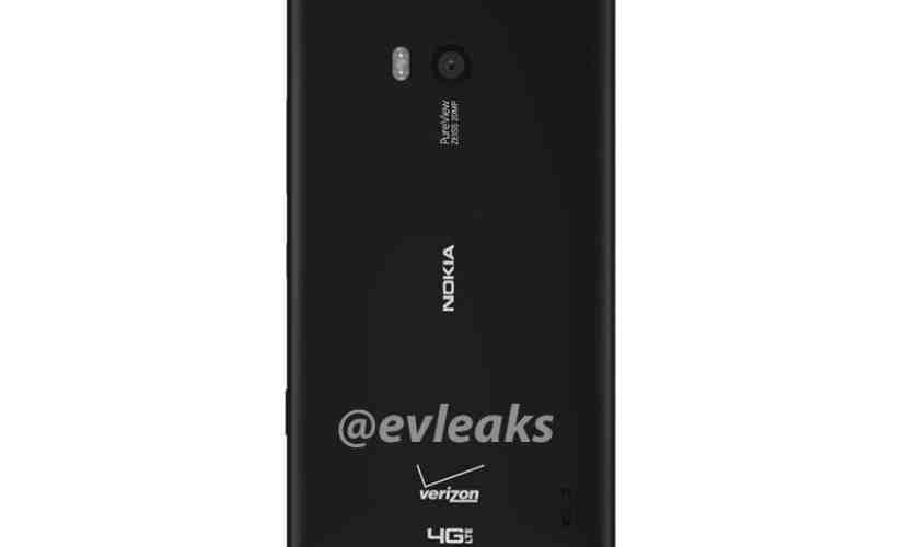 Verizon's Nokia Lumia 929 leaks again, this time showing off its backside