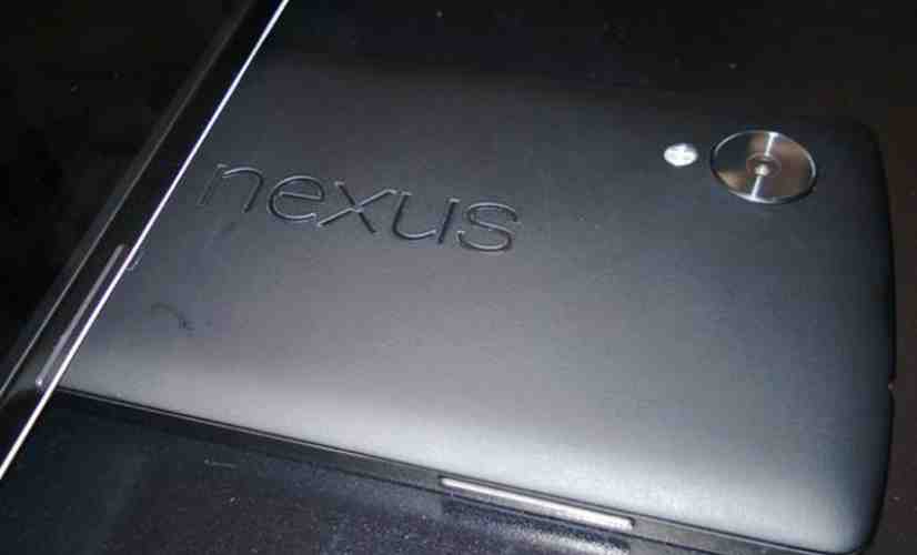 LG Nexus 5 reportedly poses for a close-up photo