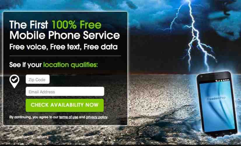 FreedomPop Phone launches with HTC EVO Design, free monthly service plan