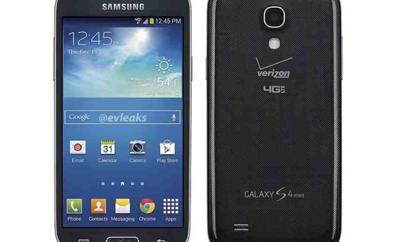 Verizon Galaxy S4 mini leaks with home button branding in tow, AT&T model shown with pink paint job