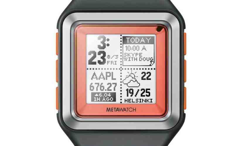 MetaWatch Strata and Frame smartwatches to go on sale at Best Buy on Nov. 3