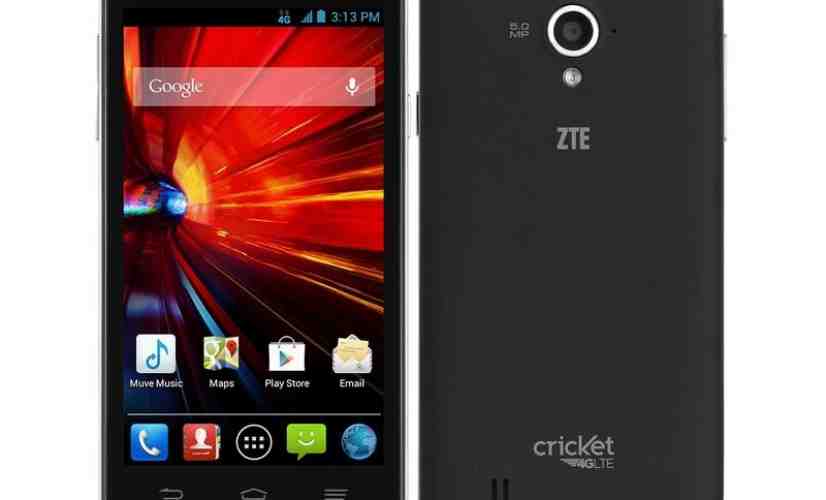 ZTE Source joining Cricket's 4G LTE lineup on Oct. 20 for $219.99