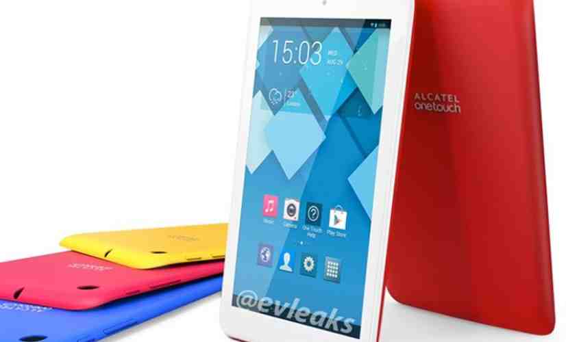 Alcatel One Touch Pop Android tablet leaks with 7-inch display, colorful rear covers