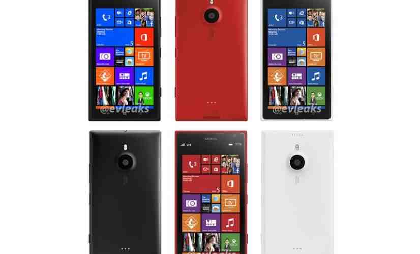 AT&T Lumia 1520, Verizon Lumia 2520 color options clearly shown in image leaks