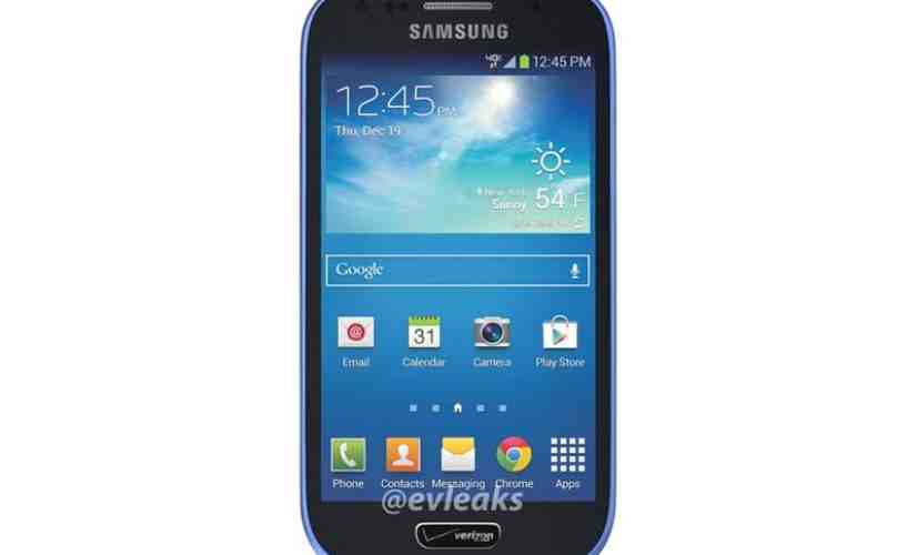 Verizon Samsung Galaxy S III mini and Ellipsis 7 tablet show their faces in leaked images