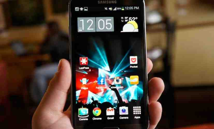 Sprint's Samsung Galaxy Note II receiving Android 4.3 Jelly Bean update