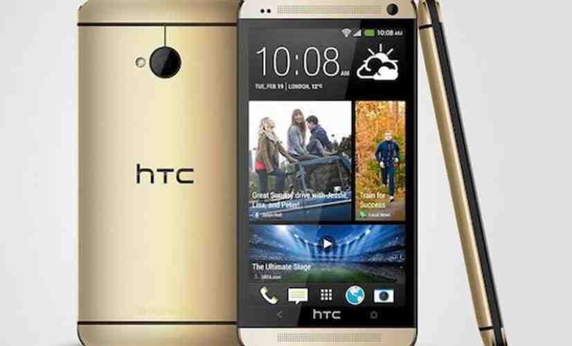 Gold HTC One official as fifth color option of flagship device