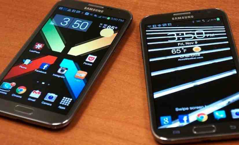 T-Mobile Galaxy Note II receiving its Android 4.3 update