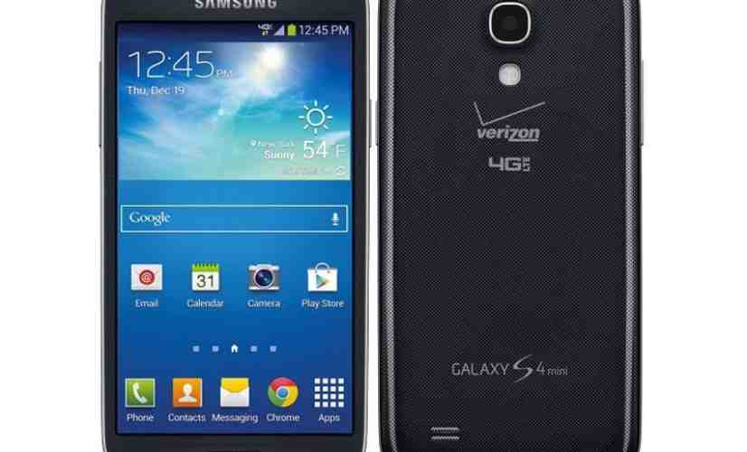 Verizon Galaxy S4 mini update brings Android 4.3, Galaxy Gear support and better LTE connectivity