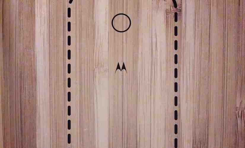 Wooden Moto X teaser image posted by Motorola