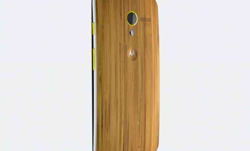 Moto X with bamboo back cover now available in Moto Maker