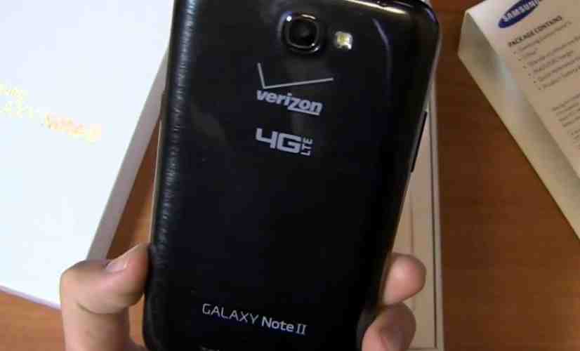 Verizon's Galaxy Note II getting its own Android 4.3 update