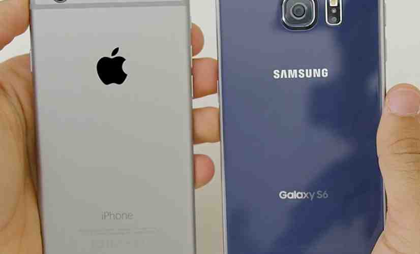 Apple iPhone 6 vs Samsung Galaxy S6