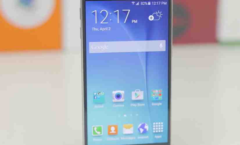 Samsung Galaxy S6 front